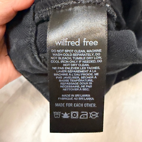 WILFRED FREE Modern Cargo Pants - Black - Picture 14 of 15